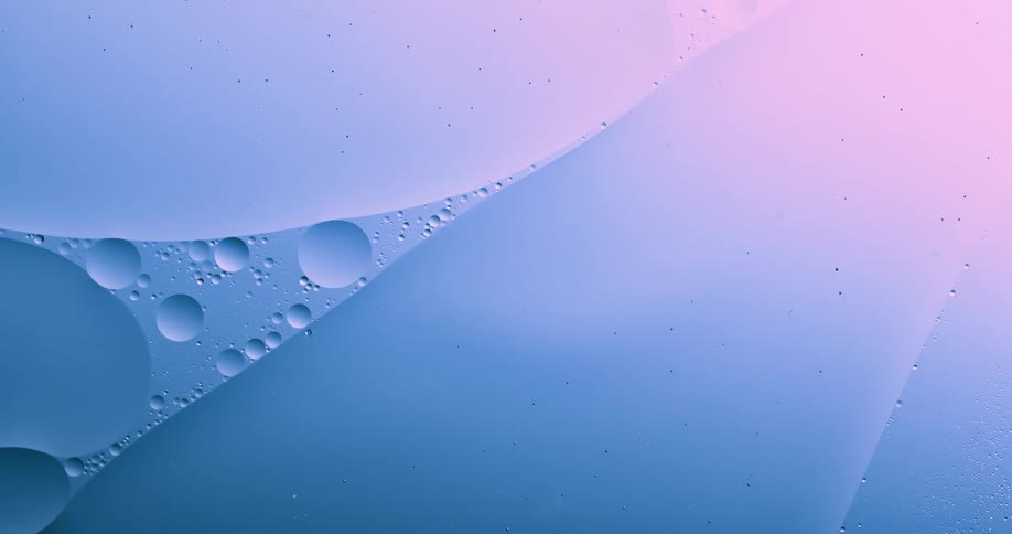 Abstract oil and water flow down