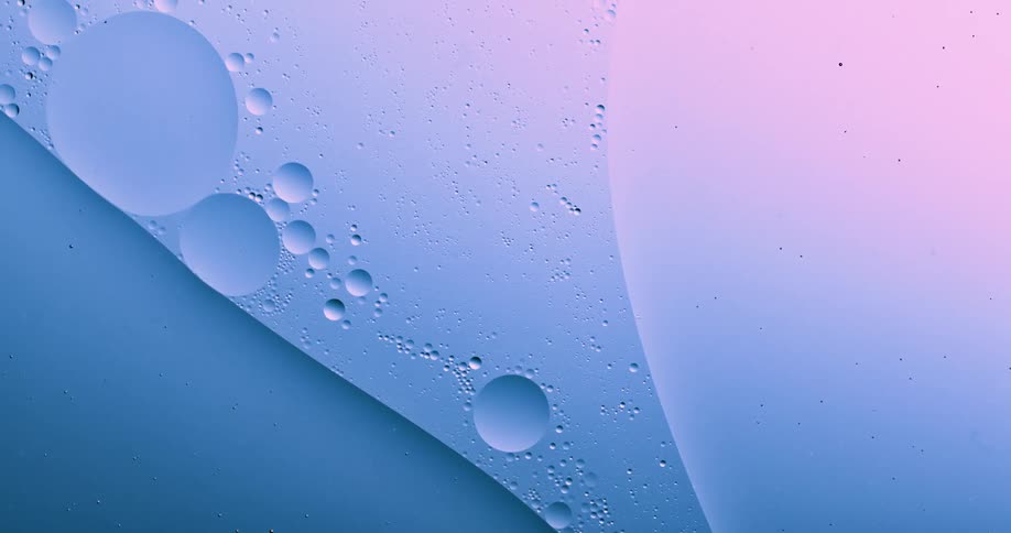 The liquid moves around together