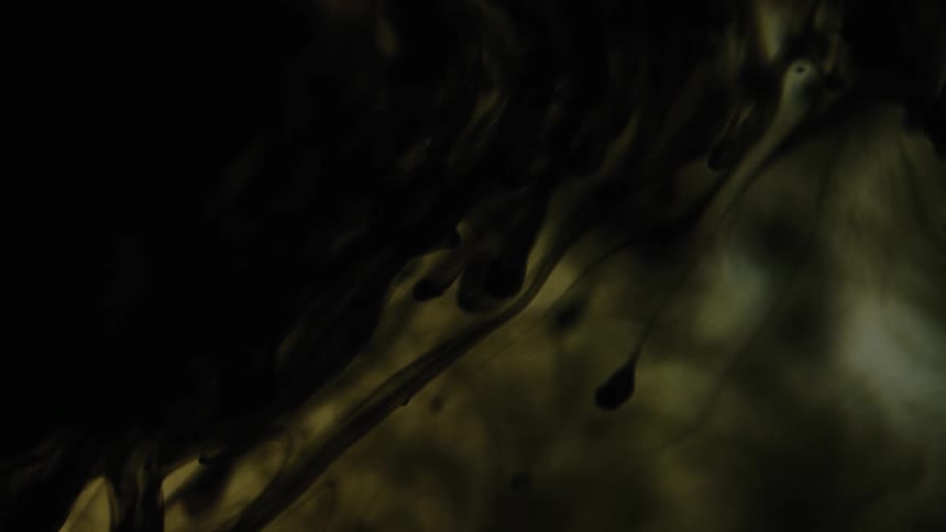 Dark liquid swirls