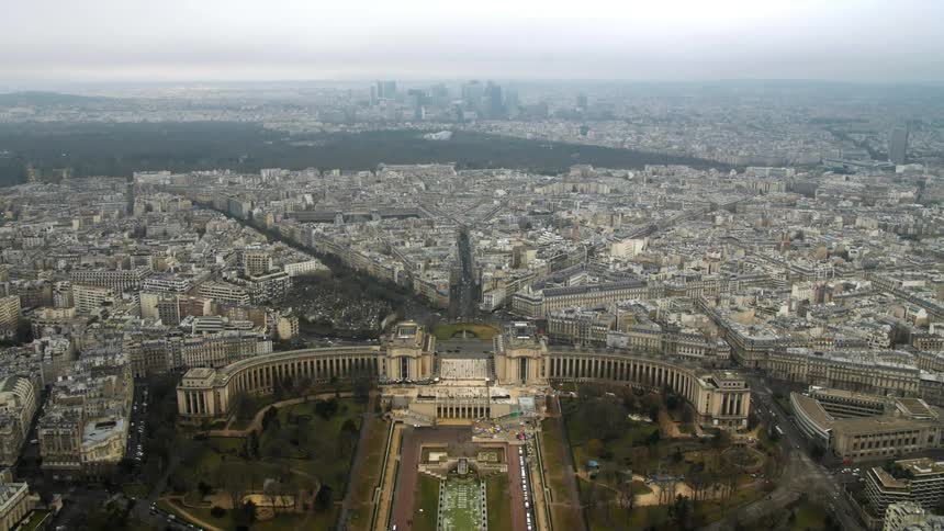 Aerial view of a city