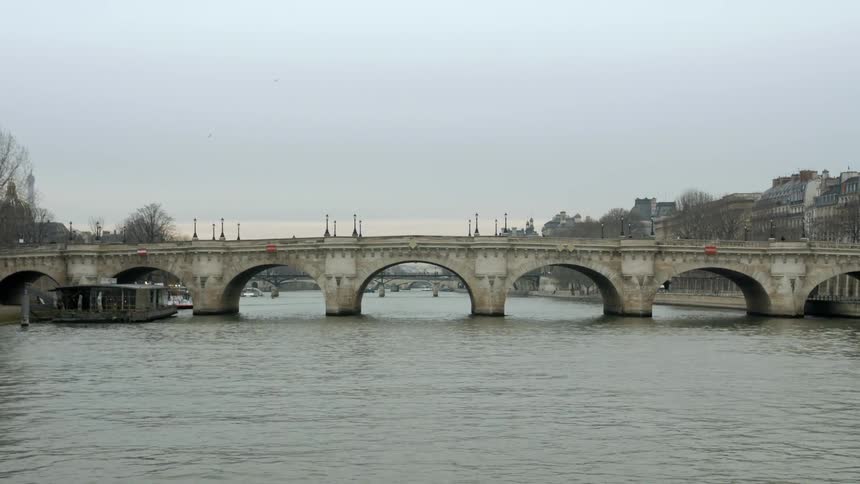 A bridge over a river