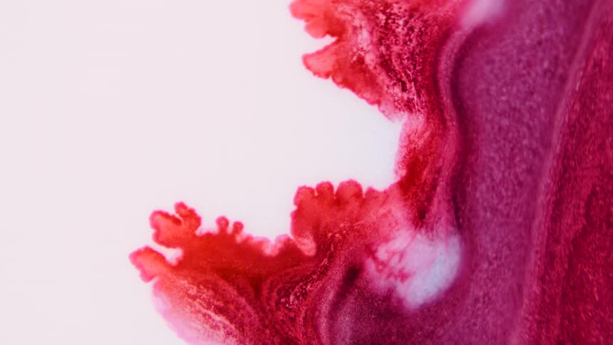 Liquid dye moving