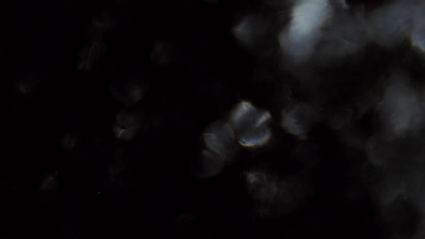A void that moves and out of focus