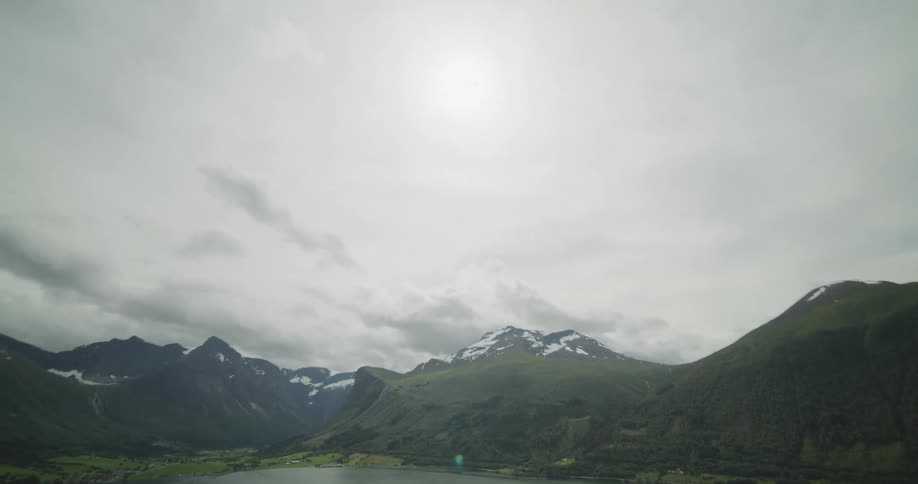 The view is of the nature area in the middle of the day time