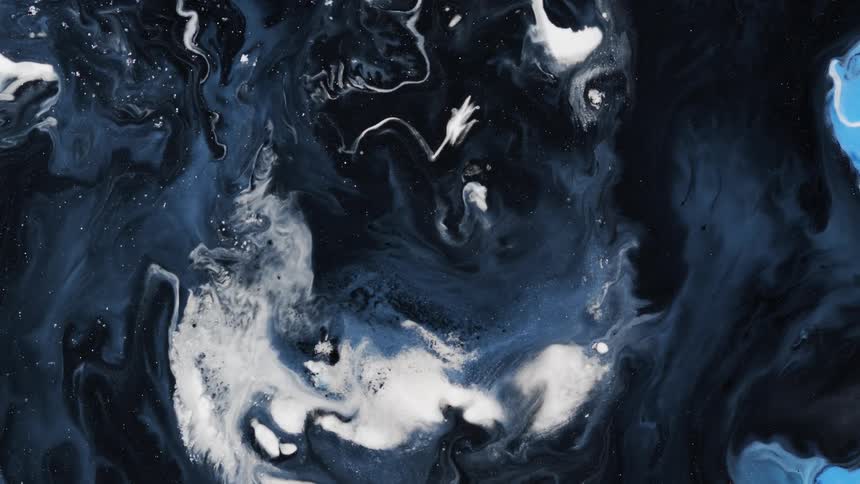 Abstract satellite-like view