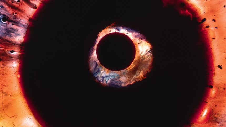 The artwork has rings