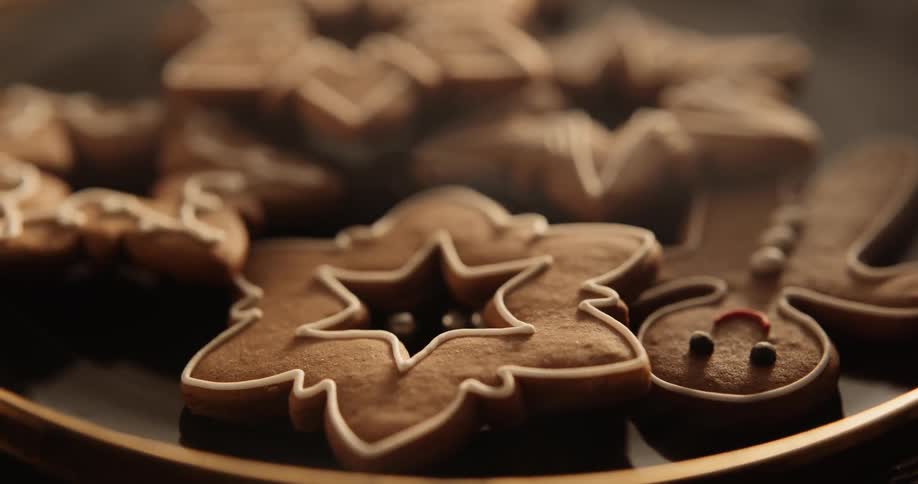 A close up shot of a freshly baked cookie that is emitting smoke