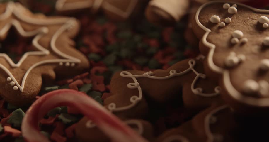 Dessert items are bunched together