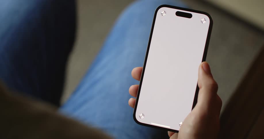 A person is using a cell phone