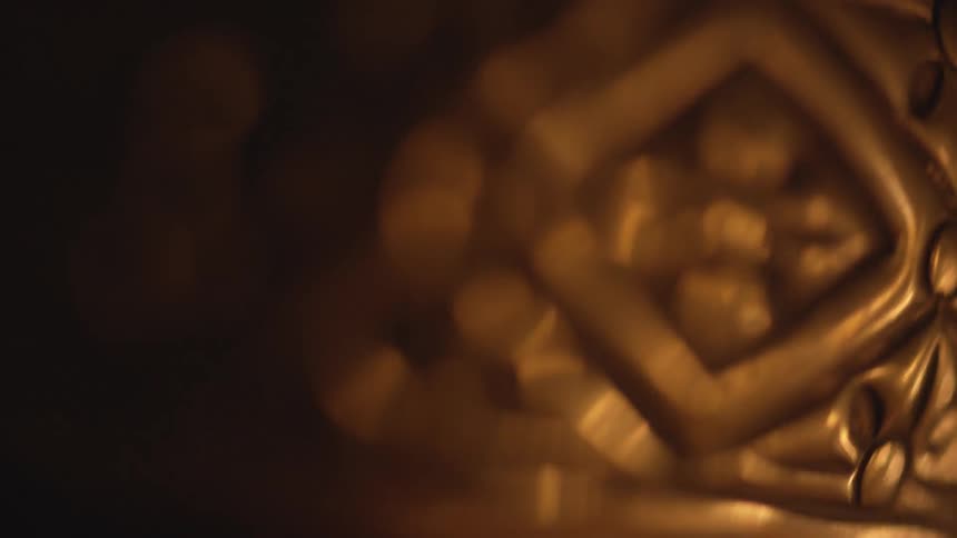 Light is reflecting off this object