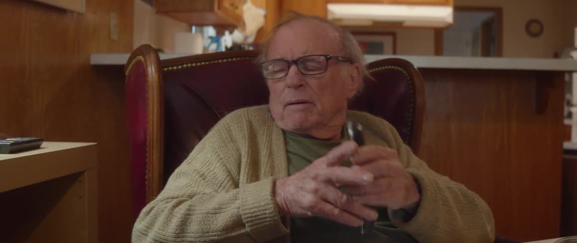 A man talking on a phone