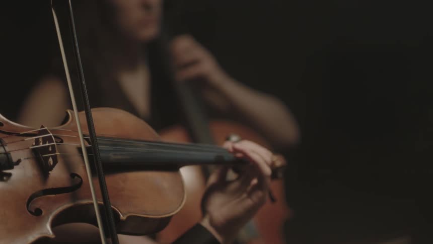 Women playing instruments