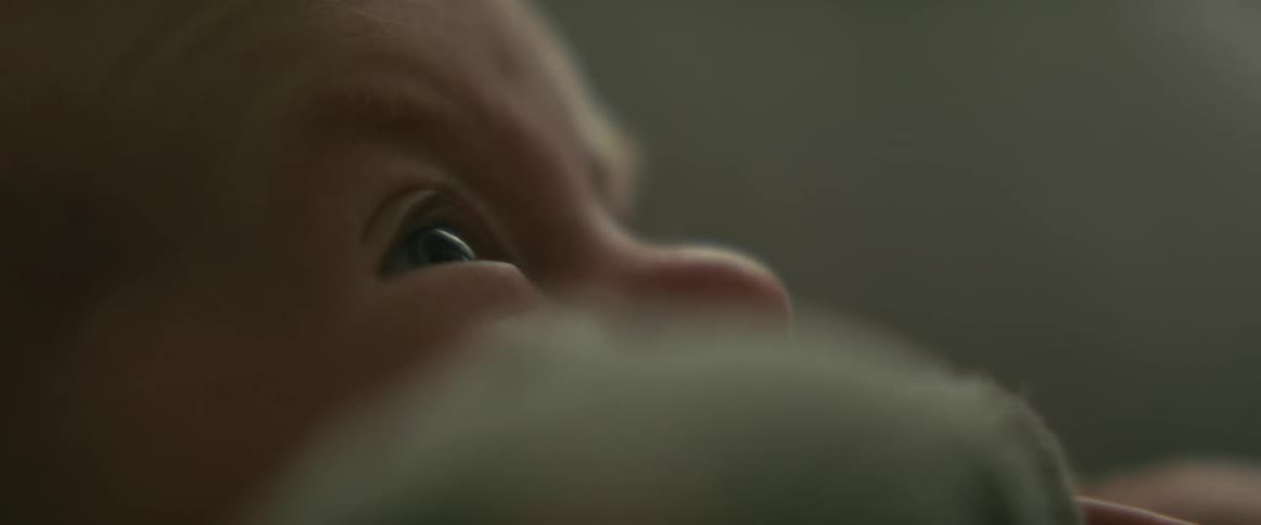 A baby is crying