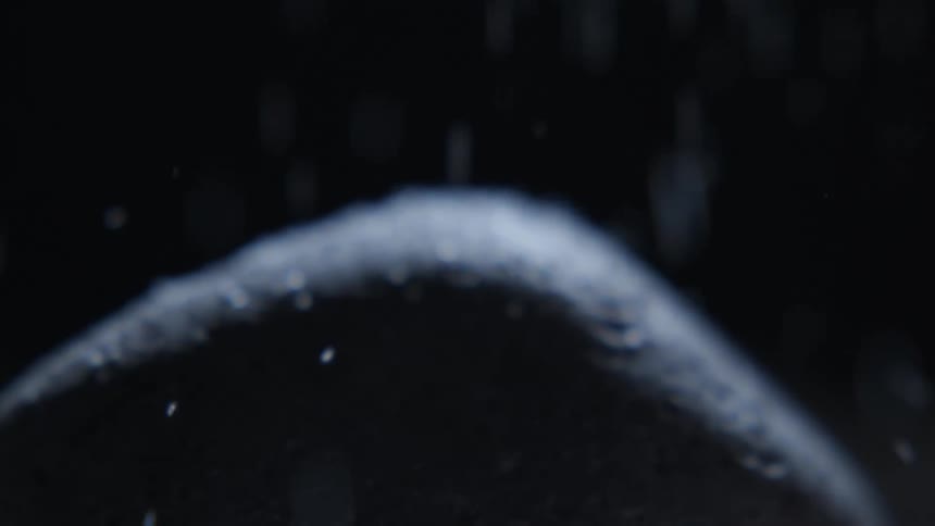 Salt being sprinkled on a mound