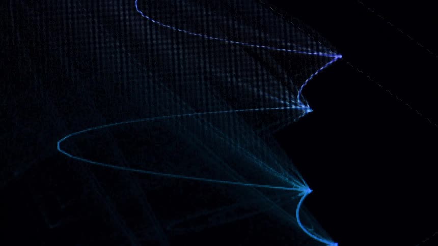 The graphic is moving arches