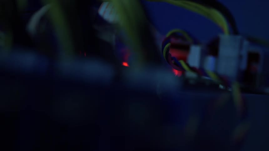 Wires are in the dark