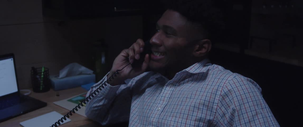 Man talking on the phone