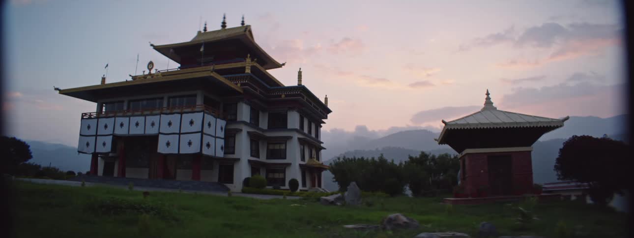 Captivating Nepalese Castle Building in Frame