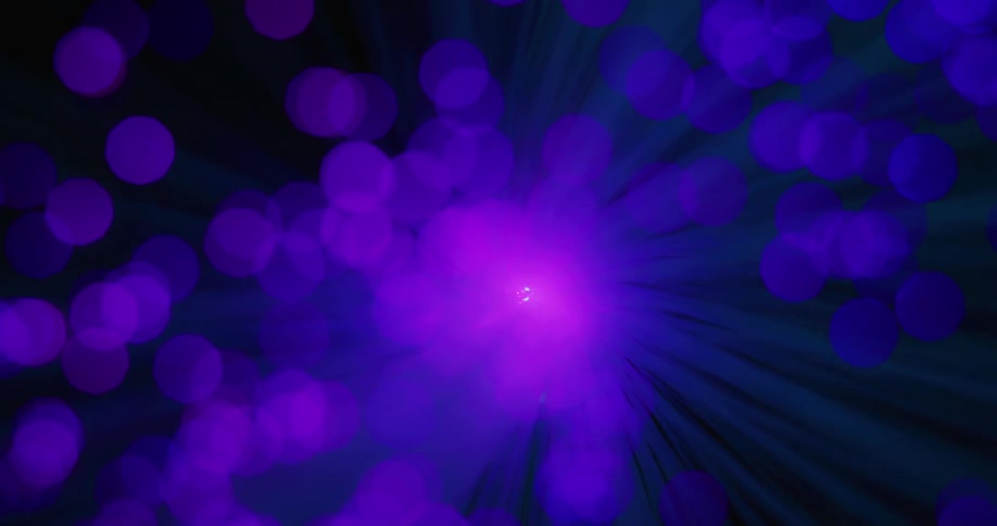Abstract blue and purple spotlight