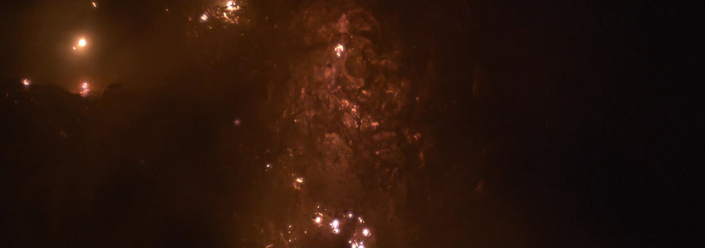Fireworks exploding in the night sky