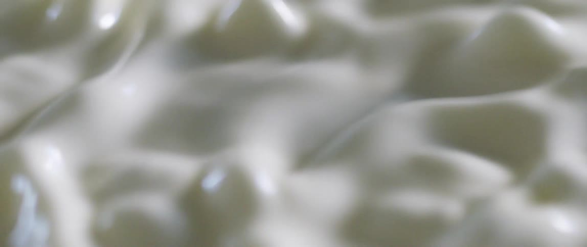 White liquid vibrating and bouncing