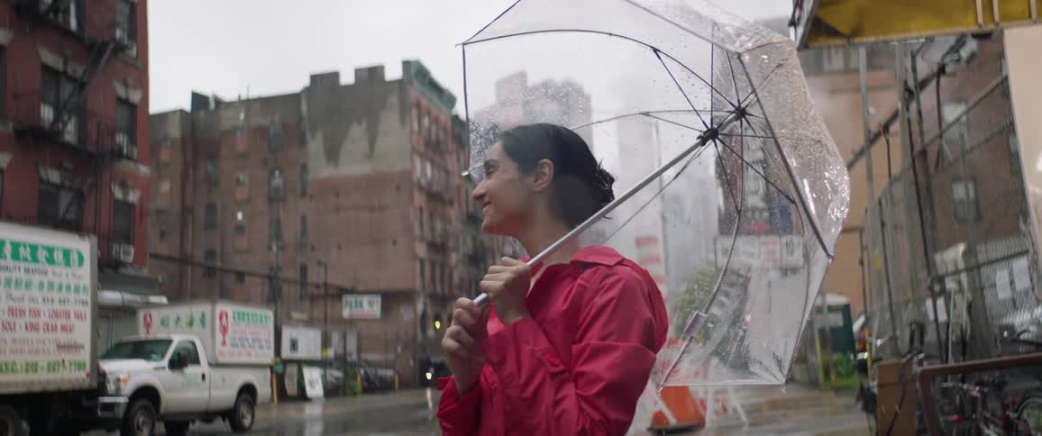 Woman Exploring In New York City