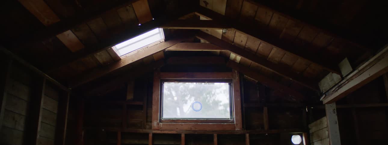 A window in a house