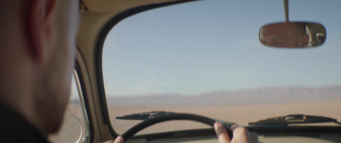 Man In The Desert