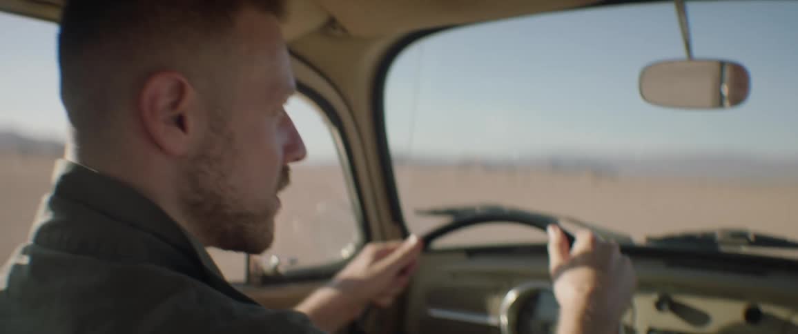 Man In The Desert