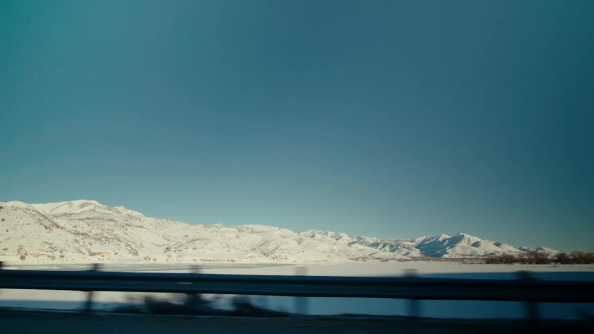 The view is of the arctic area around the day time