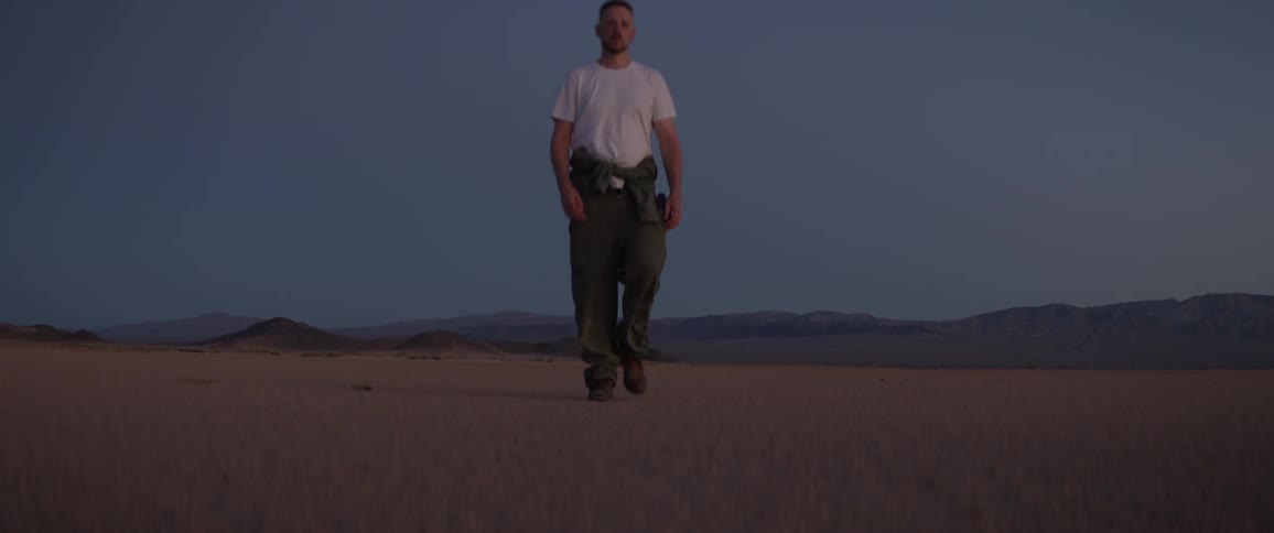 Man In The Desert