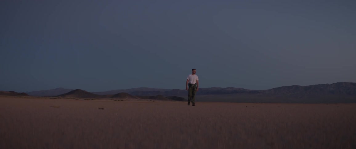 Man In The Desert
