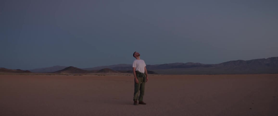 Man In The Desert