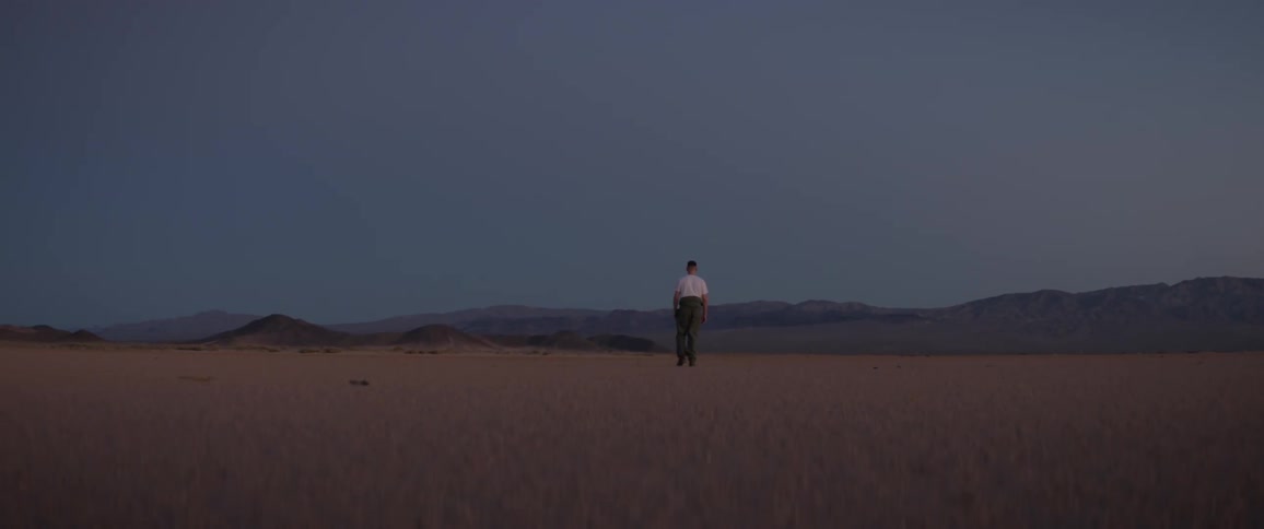 Man In The Desert