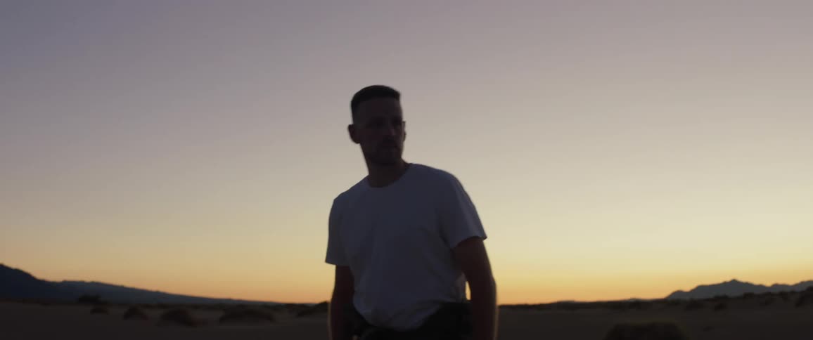 Man In The Desert