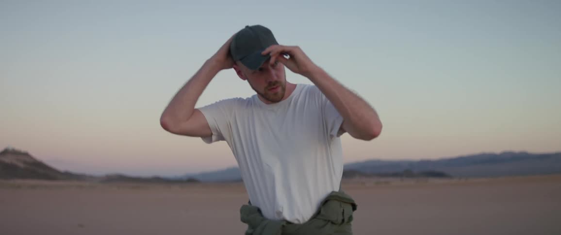 Man In The Desert