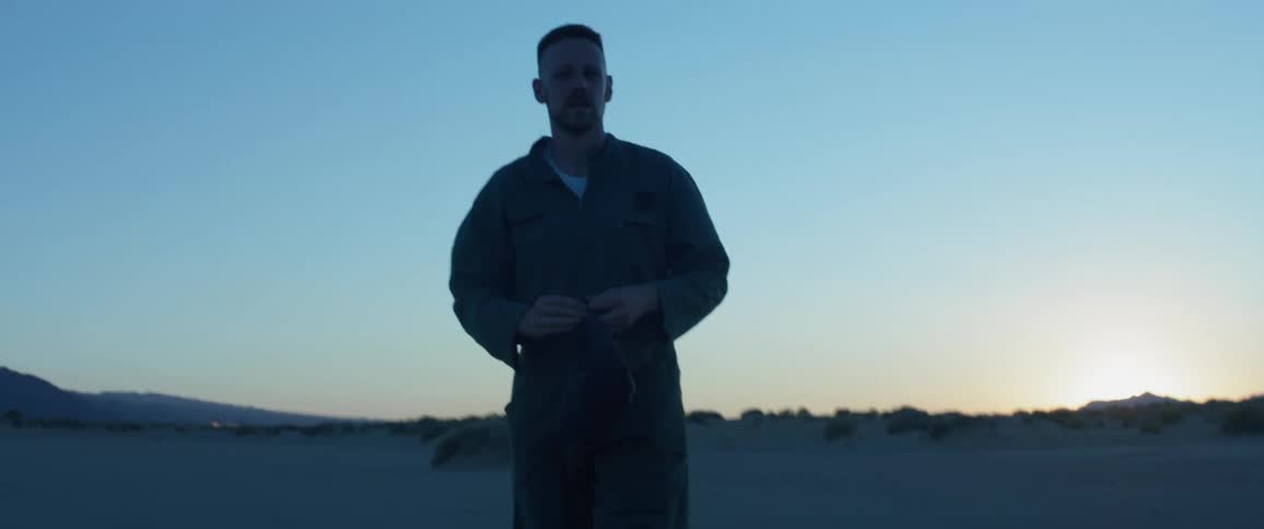 Man In The Desert