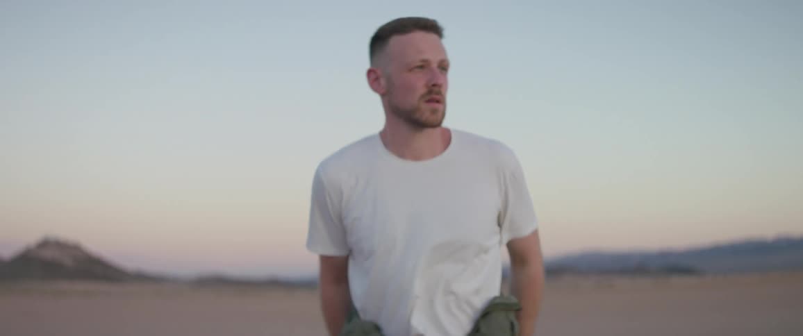 Man In The Desert