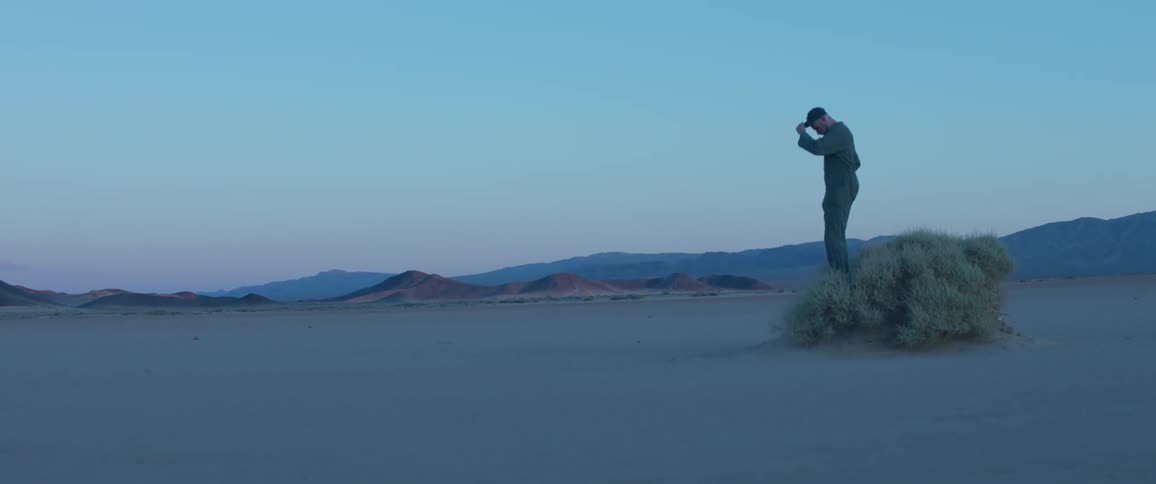Man In The Desert