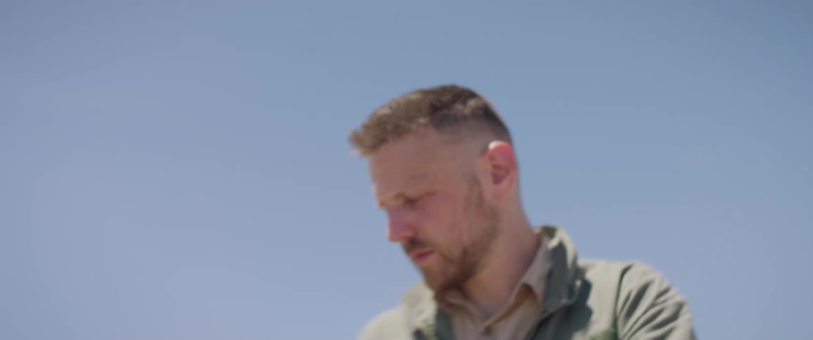 Man In The Desert