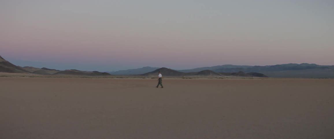 Man In The Desert