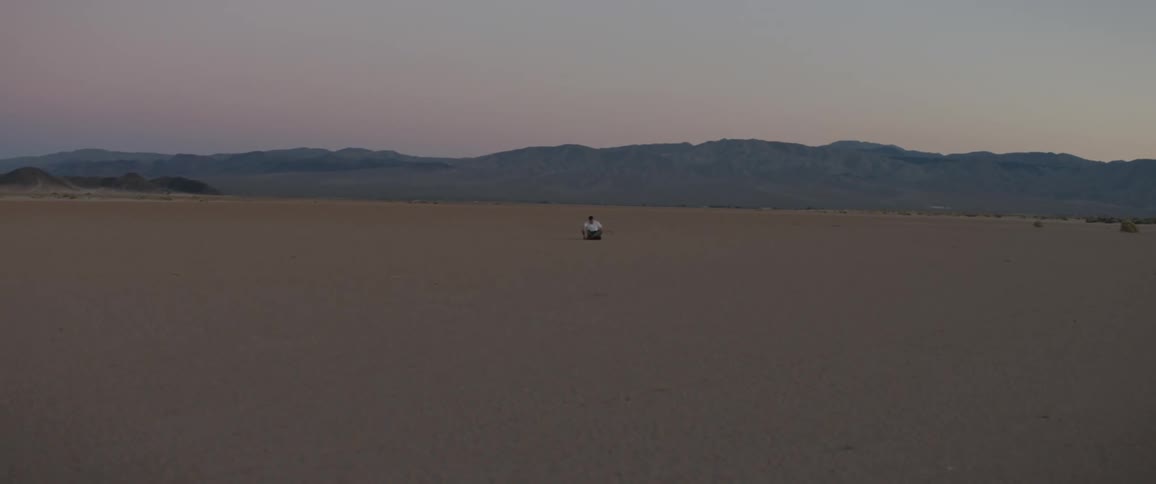 Man In The Desert