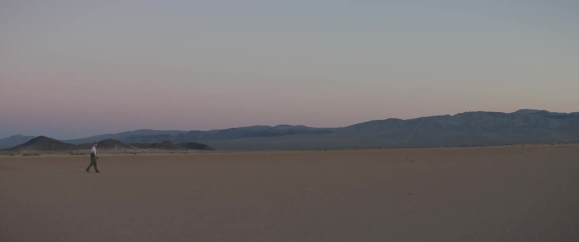 Man In The Desert