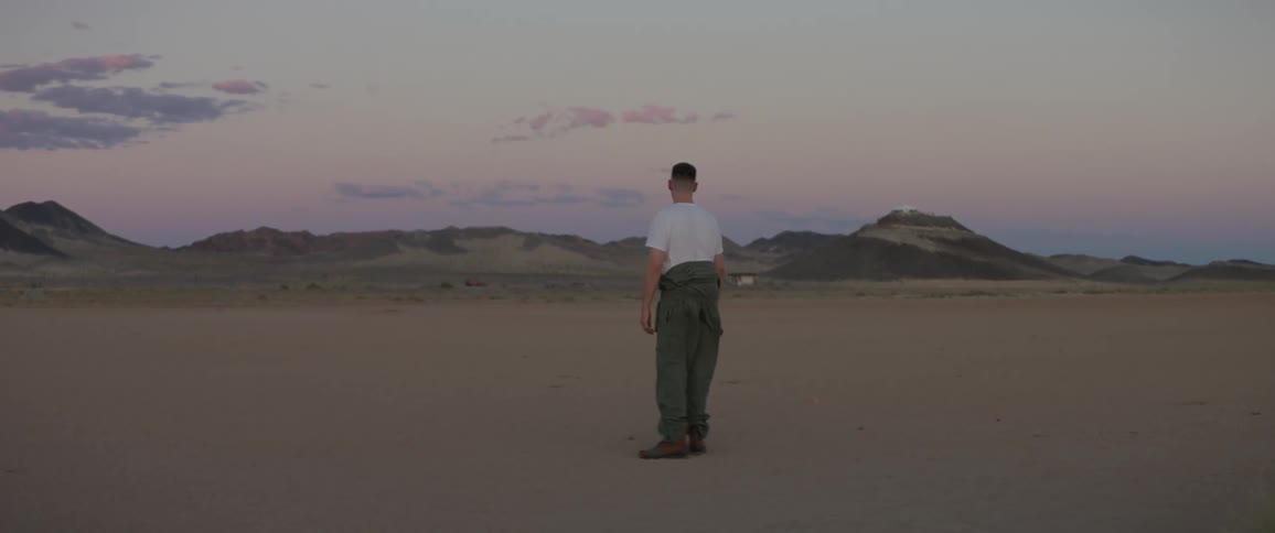 Man In The Desert