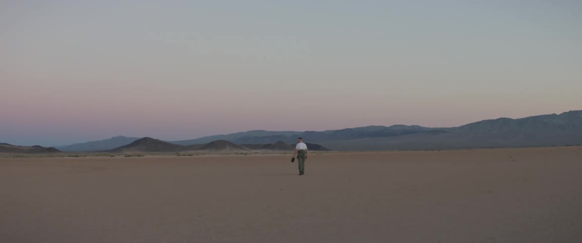 Man In The Desert