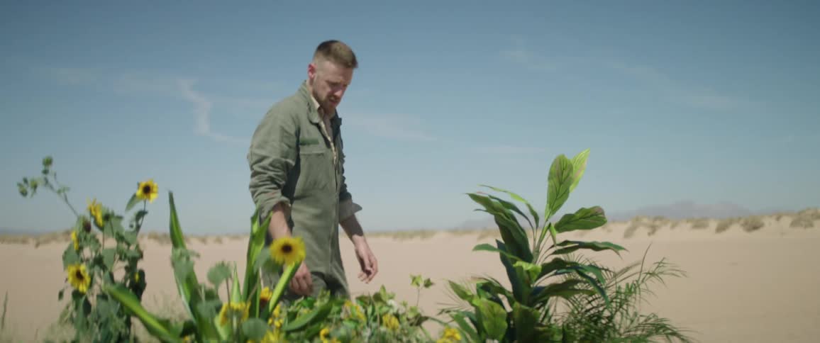 Man In The Desert