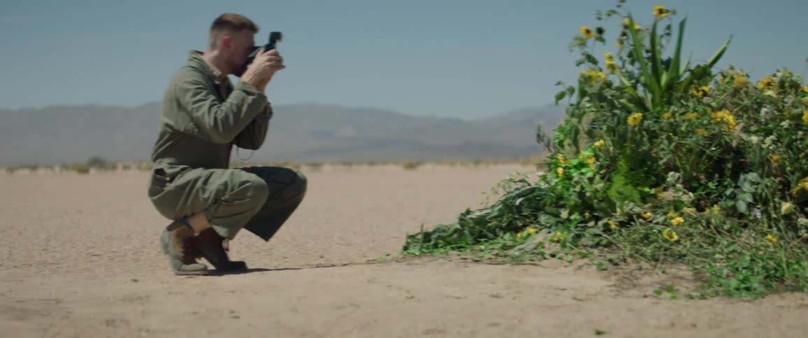 Man In The Desert