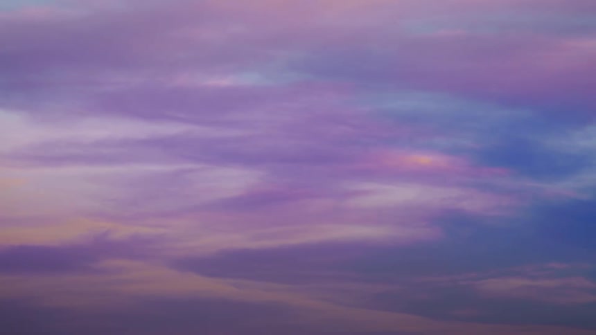 Time lapse view of clouds in the sky is displayed