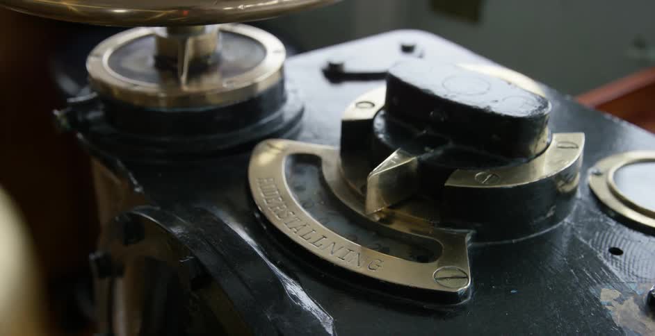 Close up of dials and equipment
