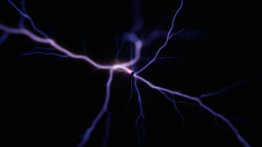 The purple electricity comes from the tiny orb